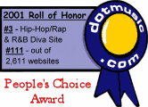 People's Choice Award 2001